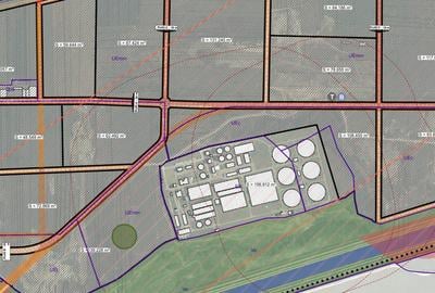 Teren in zona Emerson, 40.000 mp, front de 183 ml, perfect plan - 2