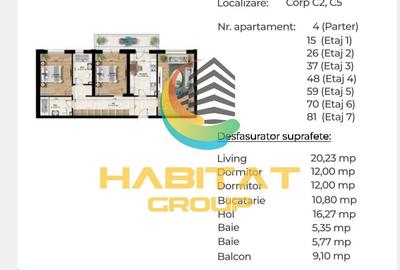 Apartament cu 3 camere decomandat în Central