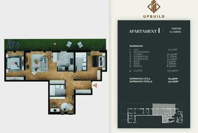 Apartament 4 Camere, Curte 63,58mp, Bloc Nou, Finisaje Premium, Comision 0% - 10