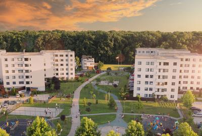 Studio foarte spatios, bloc finalizat Padurea Baneasa - suprafata vitrata mare - 18