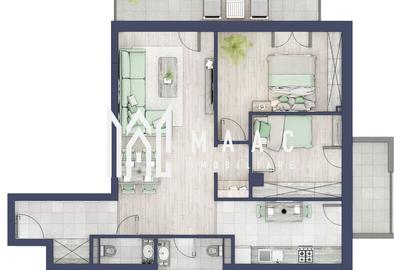 Apartament cu 3 camere nedecomandat în Turnișor