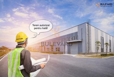 Teren industrial autorizat pentru hala - 1