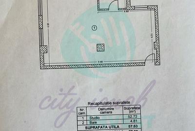 STUDIO OPEN SPACE de 58 mp la 2 pasi de Pache Protopopescu - 16