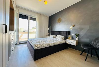 Penthouse LUX pe un singur nivel, cu 3 camere, 79 mp, decomandat, zona Tractorul - 6