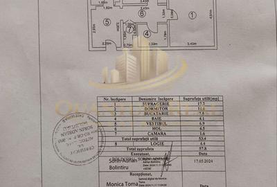 2Camere , Decomandat , din 1981,  Str.Laborator-7minute Metrou Dristor - 8