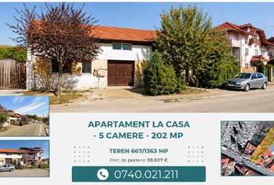 Casă individuală cu 5 camere în Central