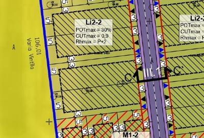Teren intravilan Caracal Str. Arțarului - loturi de case - 3