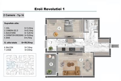 Apartament 2 camere-80mp-Imobil 3 etaje-Parc Tineretului-Metrou Eroii Revolutiei - 2