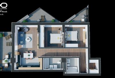 AP. 3 CAMERE | 3 TERASE | 115 MP | SHOPPING CITY SIBIU | Evolution Apartments - 5