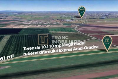 Teren strategic de 45115 mp, lângă viitorul nod al Drumului Expres Arad-Oradea - 1