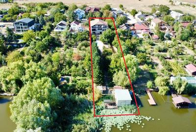 Vila individuala P+1+M cu deschidere la Lacul Snagov, piscina, sauna, ponton ! - 16