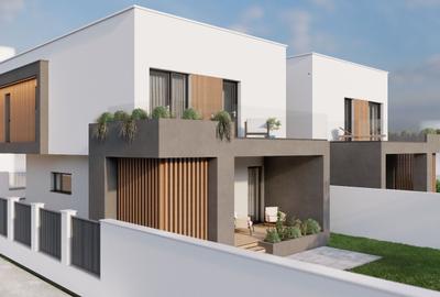 Duplex Sacalaz P+E,4Camere,3 Bai,Proiect Modern - 2