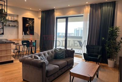 Apartament cu 2 camere semidecomandat în Aviației