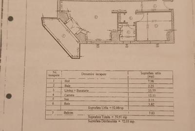 Apartament 2 camere de vanzare Unirii - 10
