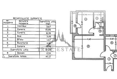 Apartament cu 2 camere, cochet si renovat complet, langa Piata Victoriei - 7