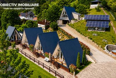Afacere la cheie ! 6 Casute de vacanta + 2982 mp teren Bistrita - judetul Neamt - 1