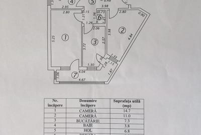 Ap. 2dec. Micro 13B, etajul 2, 51mp, centrala termica - 7