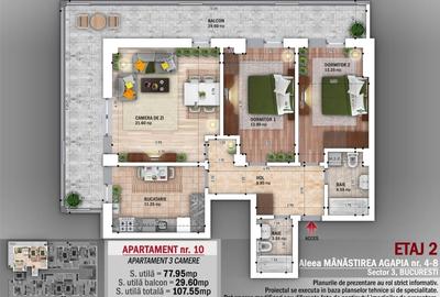 AP. 3CAM SPATIOS -FINISAJE PREMIUM / N. GRIGORESCU. COMISION 0%! - 2