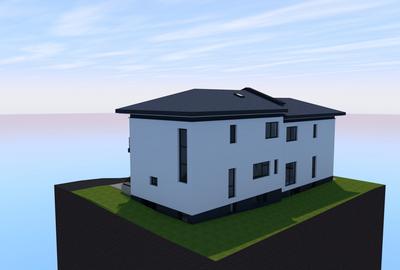 Teren 520 mp cu autorizație de construcție – proiect Duplex D+P+E, Borhanci - 6