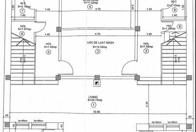 Vila complet finisata si utilata, zona Eremia Grigorescu - 15
