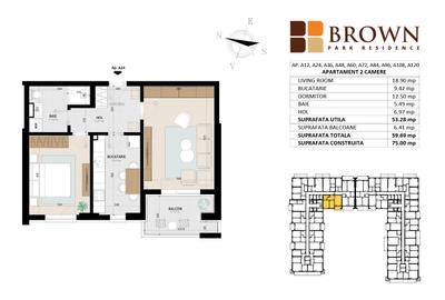 Apartament decomandat cu 2 camere, imobil premium, zona Bd.Metalurgiei - 8