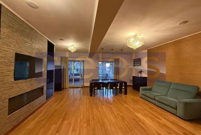 Apartament cu 4 camere, mobilat în Herăstrău