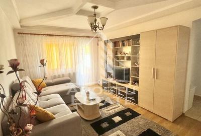 Apartament cu 3 camere semidecomandat, mobilat în Girocului