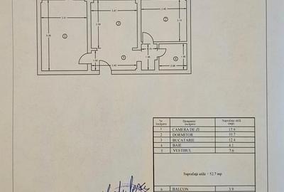 Apartament cu 2 camere decomandat, mobilat în Brâncoveanu