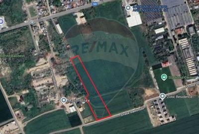 Teren Intravilan de vanzare 21000 mp Balotesti Central Soseaua Unirii - 1