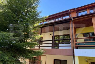 Casă P+2 în Predeal, Cioplea – vedere spre pârtia Clăbucet și Crucea Caraiman - 14