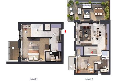 Apartament cu 3 camere decomandat în Theodor Pallady