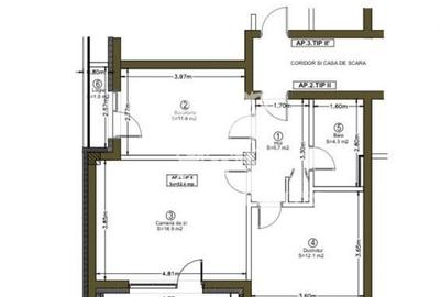 Apartament 2 camere ultrafinisat, 2 balcoane, parcare, Apahida - 14