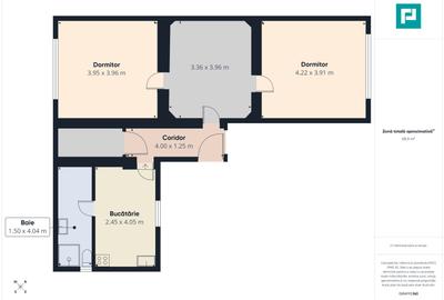 Casă cu 3 camere și teren de 700 mp în Cermei - 4