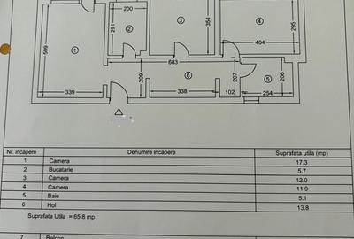 3 camere Spatios  Tomis Nord -NU necesită INVESTITIi - 12