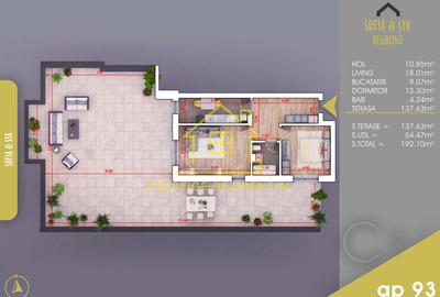 Apartament cu 2 camere decomandat în Theodor Pallady