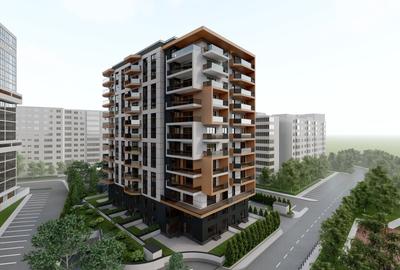Duplex modern, pe malul Lacului Plumbuita – curte individuala 77 mp - 5