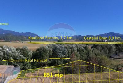 851 mp, Pârâu in spate - Brașov | Centrul echitație și Complex Pănicel - 3