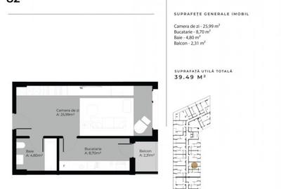 Apartament 1 camera in Gheorgheni - 2