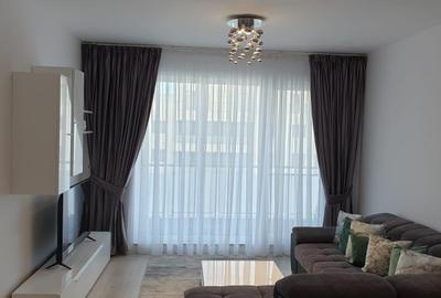 Apartament cu 2 camere semidecomandat, mobilat în Pipera