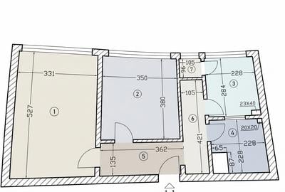 Apartament 2 camere 52mp | 0 comision | Arcul de Triumf Averescu | mobilat - 6