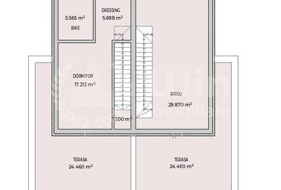 Teren intravilan 709mp autorizat pentru duplex | Borhanci - 3