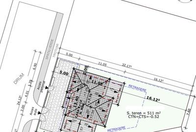 Parcela la asfalt cu zona verde mare in fata parcelei. 0% Comision prin Poremo I - 3