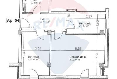 Apartament cu 2 camere de vanzare | Floresti | Parcare inclusa - 19