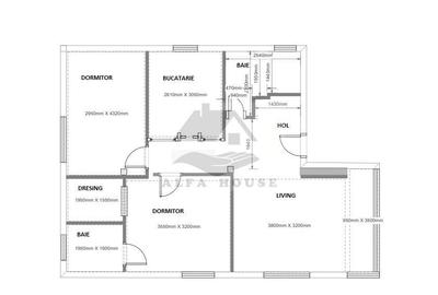 Oportunitate - Apartament cu trei camere in vila, zona Tractorul 70 mp - 20