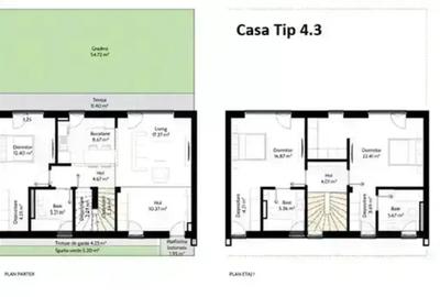 Casă cu grădină privată în complex rezidențial nou | Pipera – A3 | Finisaje prem - 11