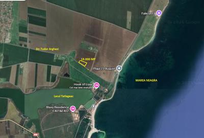 Teren intravilan in localitatea 23 August , str. Tudor Arghezi , 400 m de plaja - 1