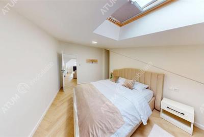 Penthouse 5 camere 3 bai parcare mobilat complet Turnisor Sibiu - 7