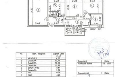 Apartament 3 camere decomandat Tineretului - 23