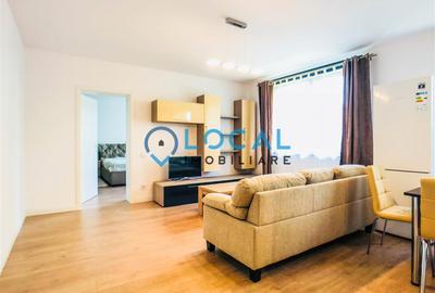 Apartament cu 2 camere semidecomandat, mobilat în Central