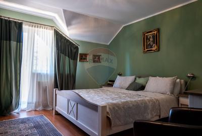 Saftica - vanzare vilă 5 camere complet mobilata, curte+gradina, DN1 - 16
